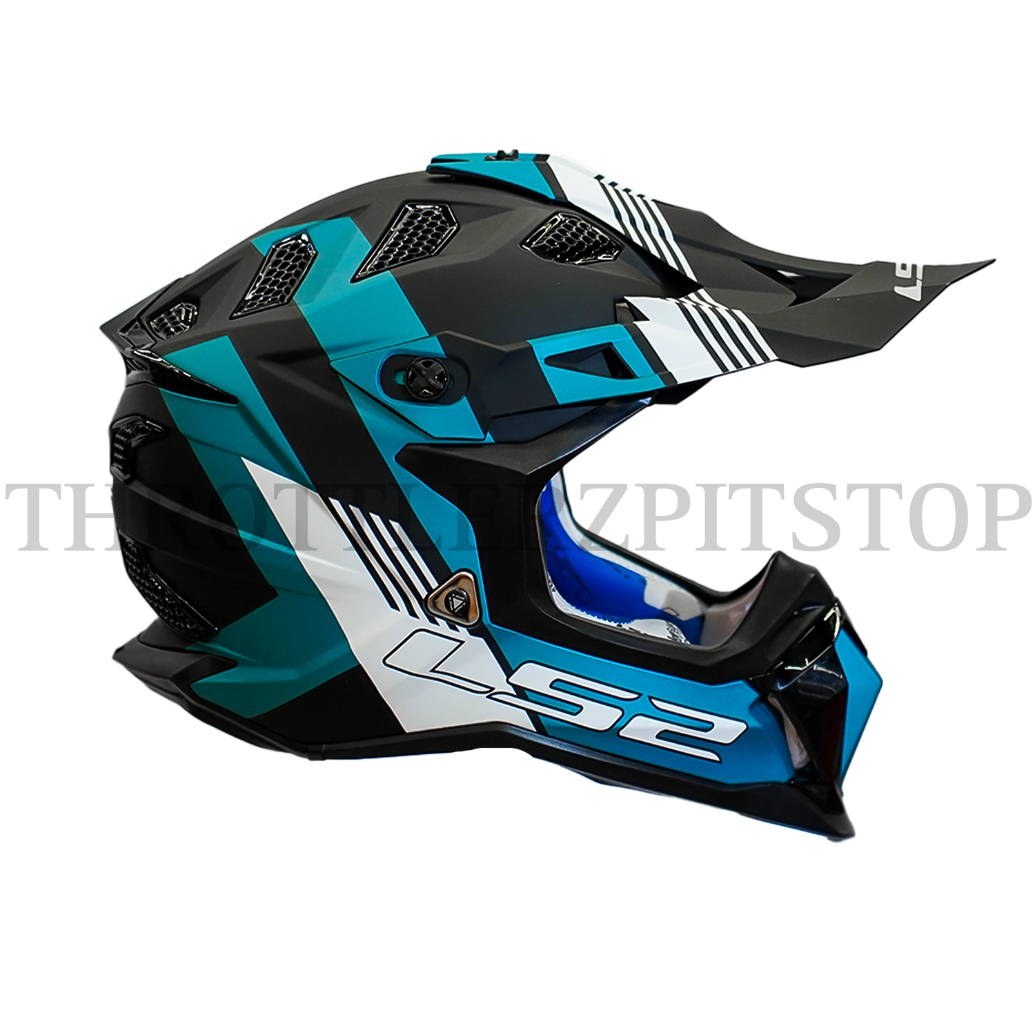 LS2 MX700 SUBVERTER MAX MATT BLACK TURQUPSIE - Image 3