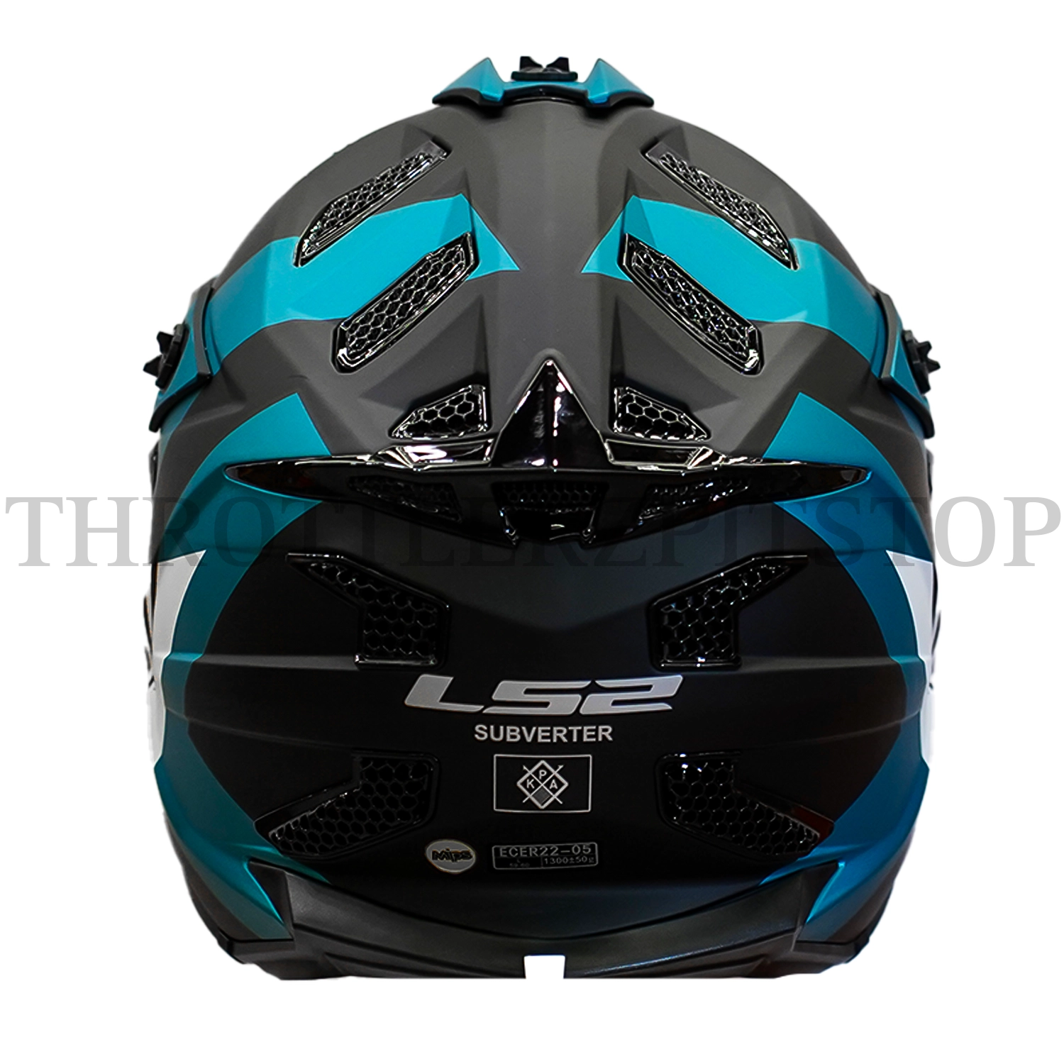 LS2 MX700 SUBVERTER MAX MATT BLACK TURQUPSIE - Image 4