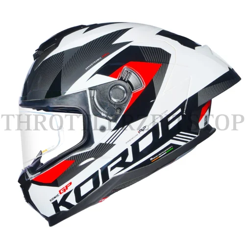 KORDA SONIC GP BRAVE : WHITE RED