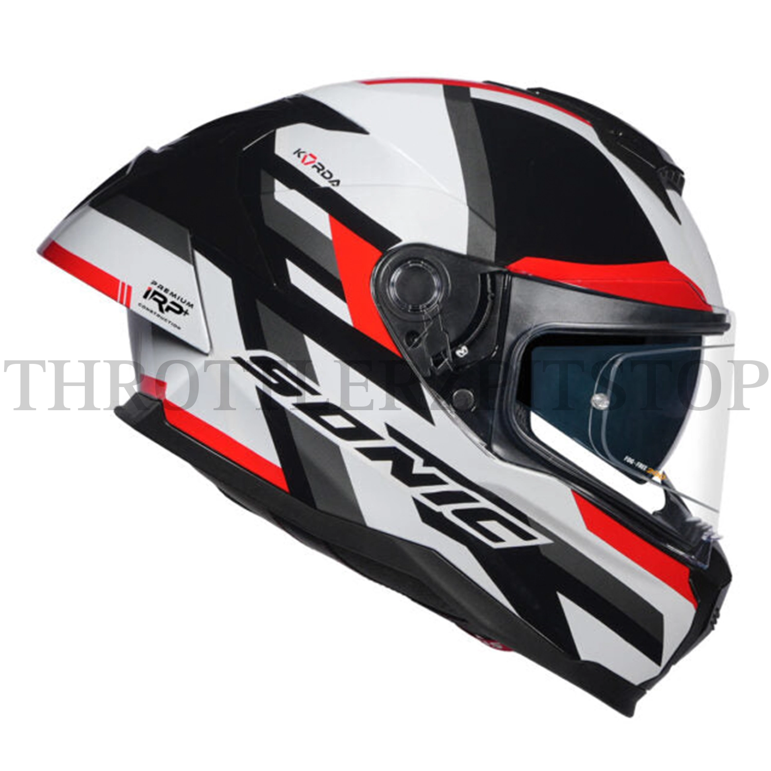 KORDA SONIC GP BRAVE : WHITE RED - Image 3