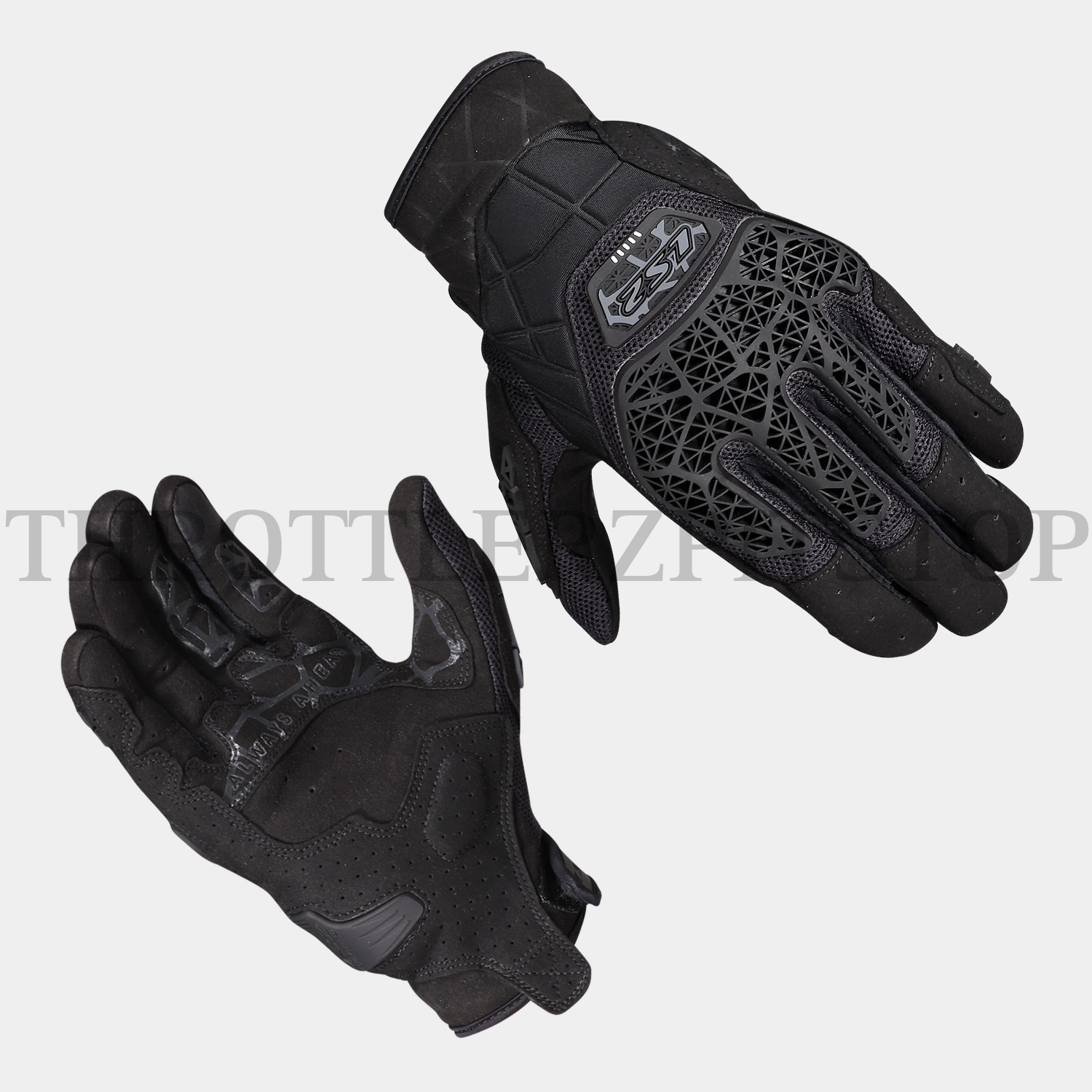 LS2 ALL TERRAIN MAN GLOVES : BLACK