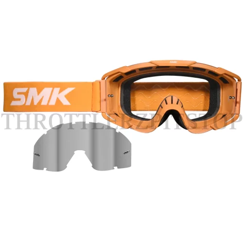 SMK GOGGLES ORANGE : LENS MIRROR