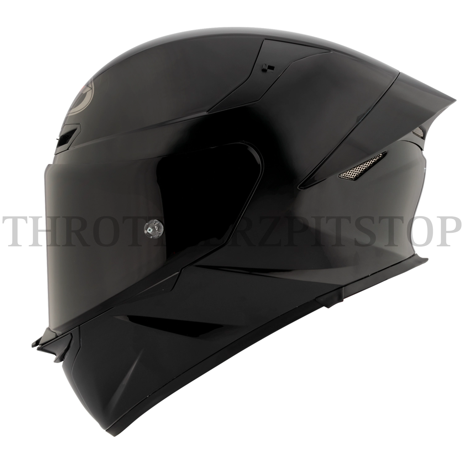 KYT TT REVO SOLIDE BLACK