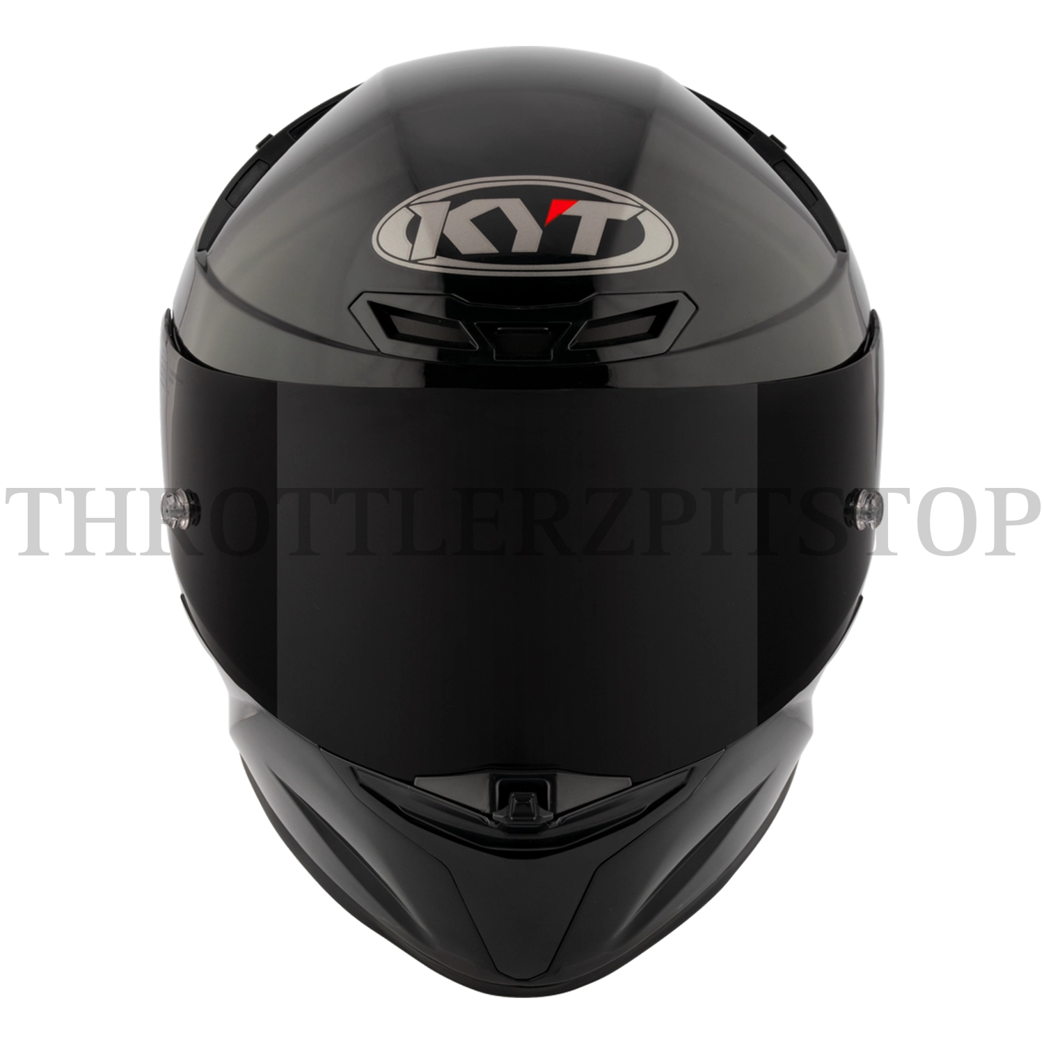 KYT TT REVO SOLIDE BLACK - Image 2