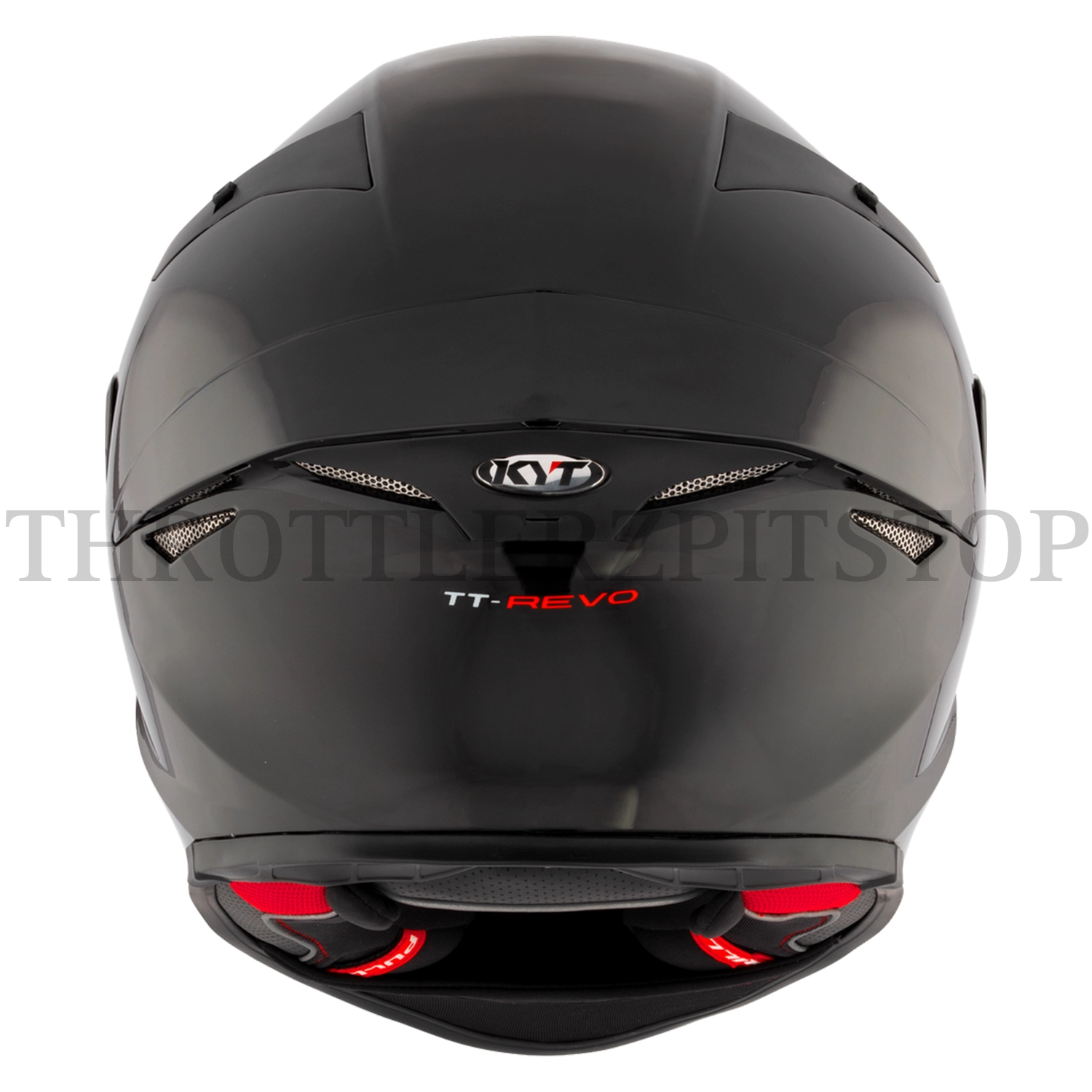 KYT TT REVO SOLIDE BLACK - Image 4