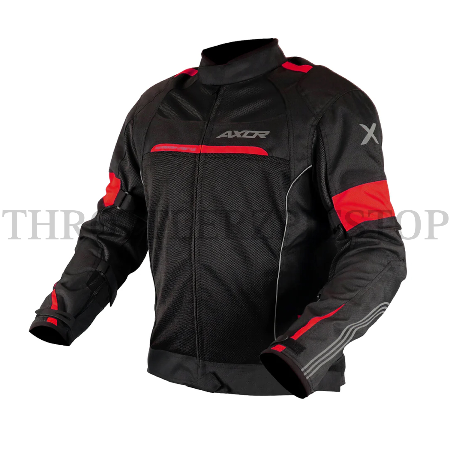 AXOR CRUISE 2 JACKET : BLACK - RED