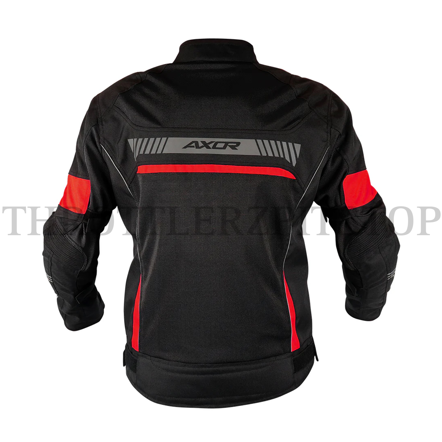 AXOR CRUISE 2 JACKET : BLACK - RED - Image 2