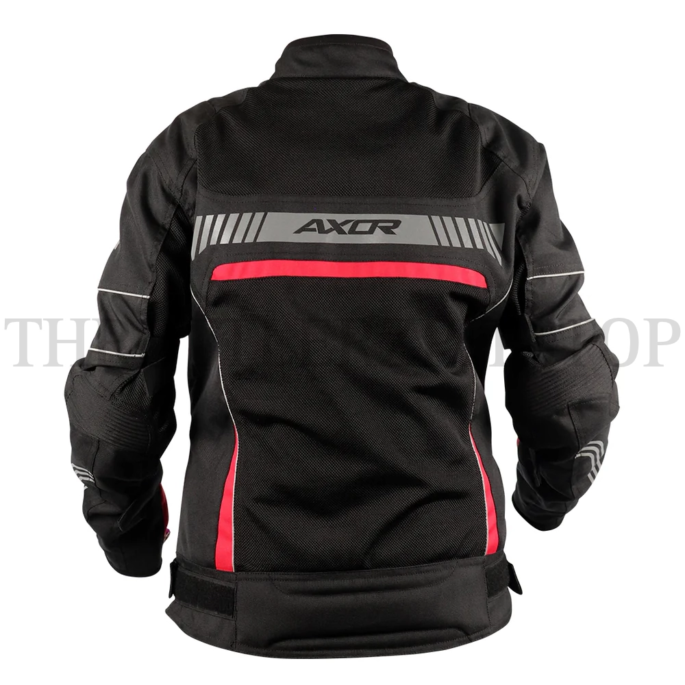 AXOR DIVA JACKET : BLK / RED - Image 2
