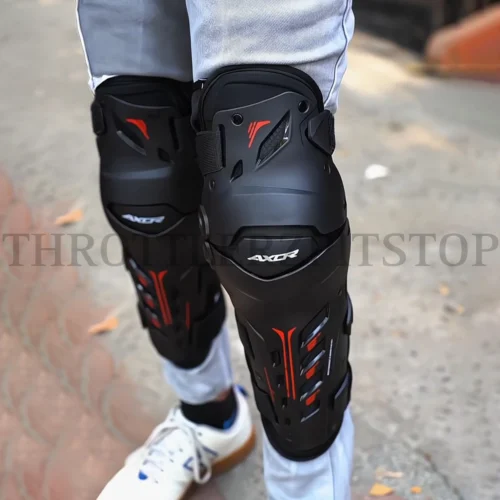 AXOR IMPACT X KNEEGUARD : BLACK /RED