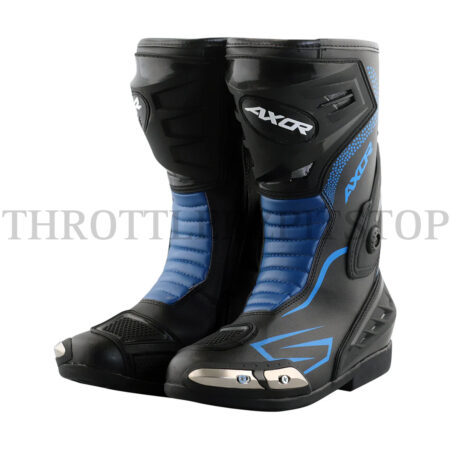 AXOR SLIP STREAM BOOT : BLK / BLUE