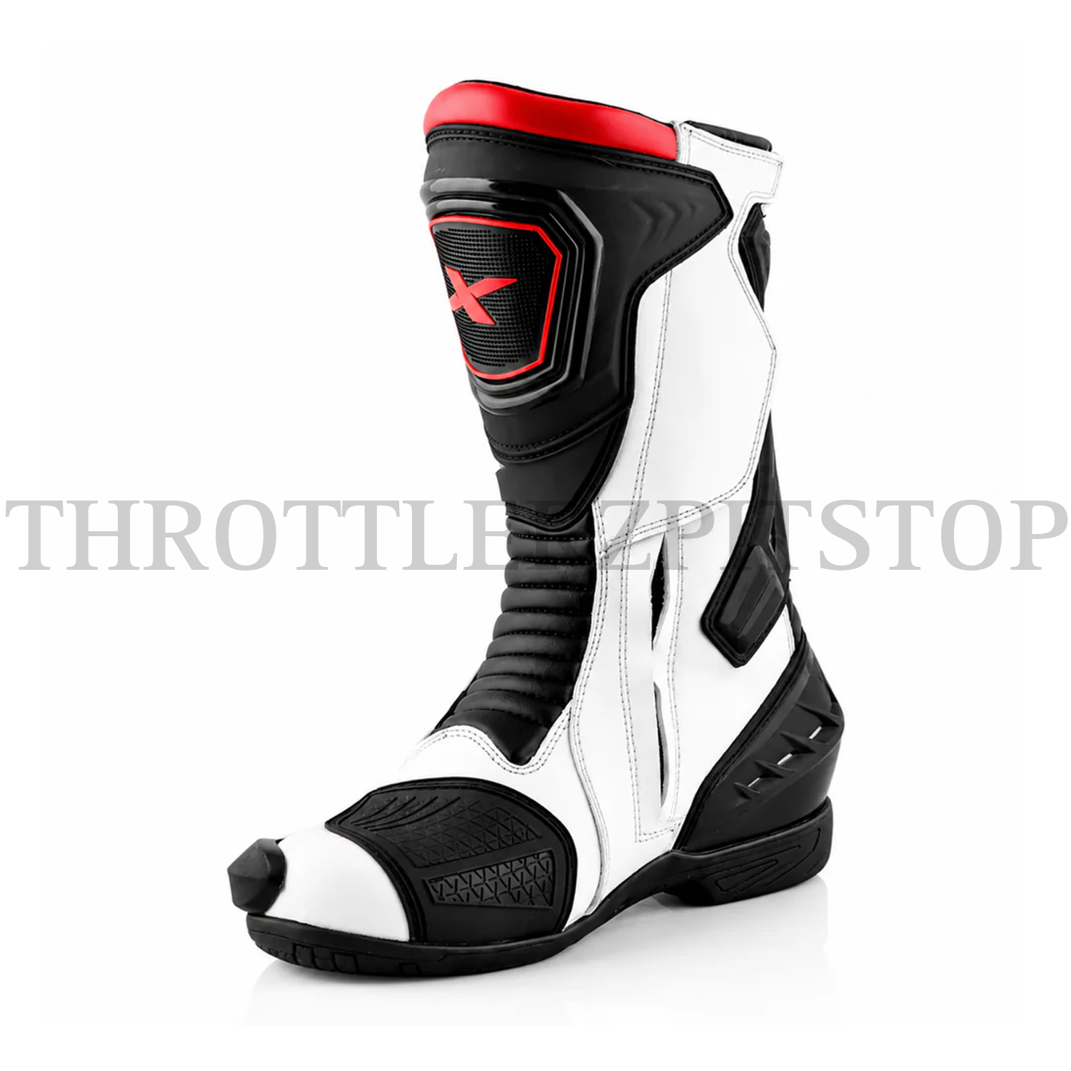 AXOR SLIP STREAM PRO BOOT : BLK/WHITE/RED - Image 2