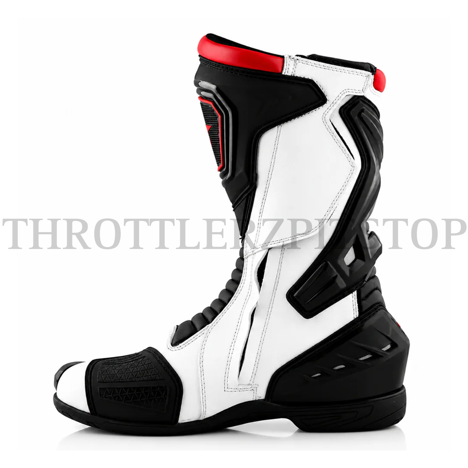 AXOR SLIP STREAM PRO BOOT : BLK/WHITE/RED - Image 3