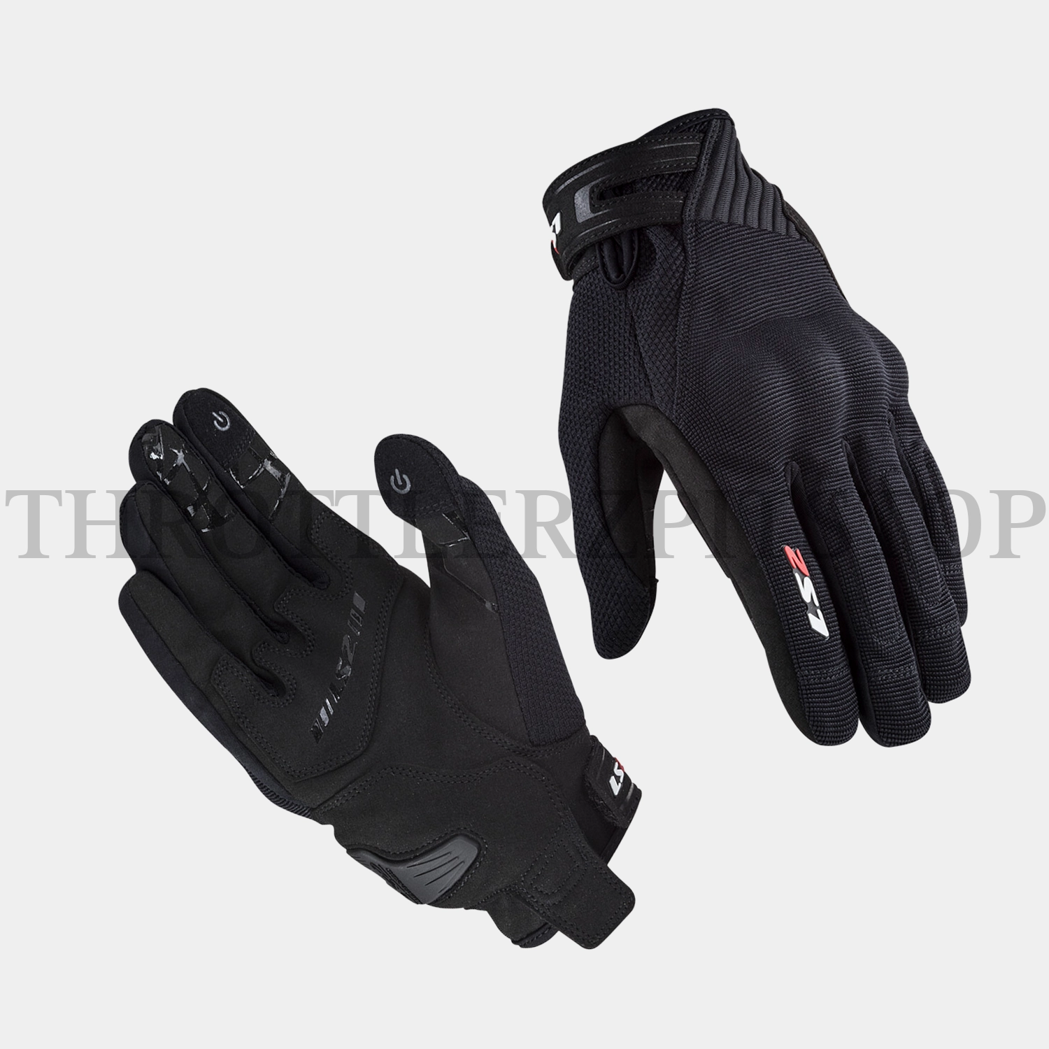 LS2 DART II EVO MAN GLOVES :BLACK