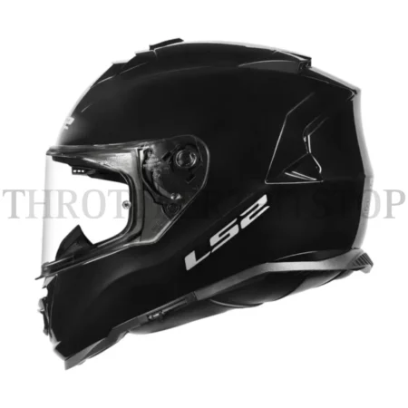LS2 FF 800 STORM || SOLID GLOSSY BLACK - 06