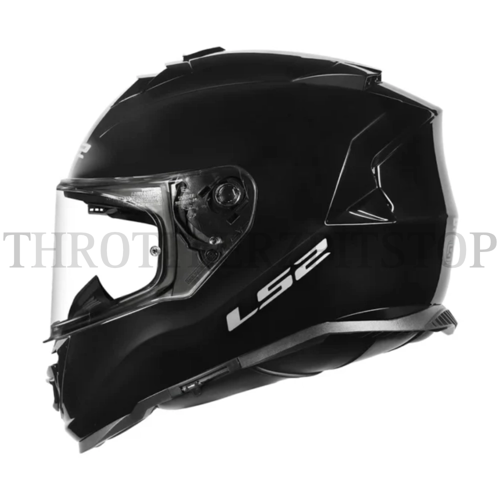 LS2 FF 800 STORM || SOLID GLOSSY BLACK - 06