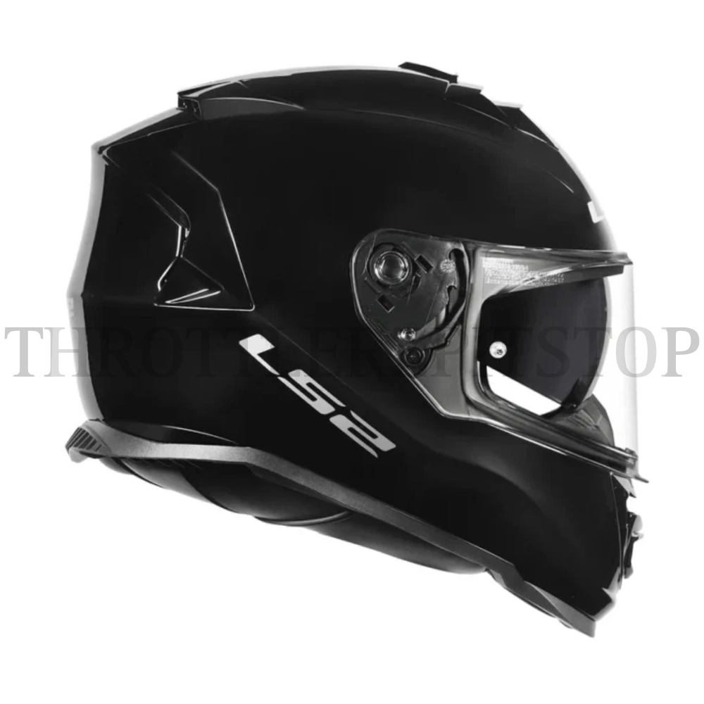 LS2 FF 800 STORM || SOLID GLOSSY BLACK - 06 - Image 3