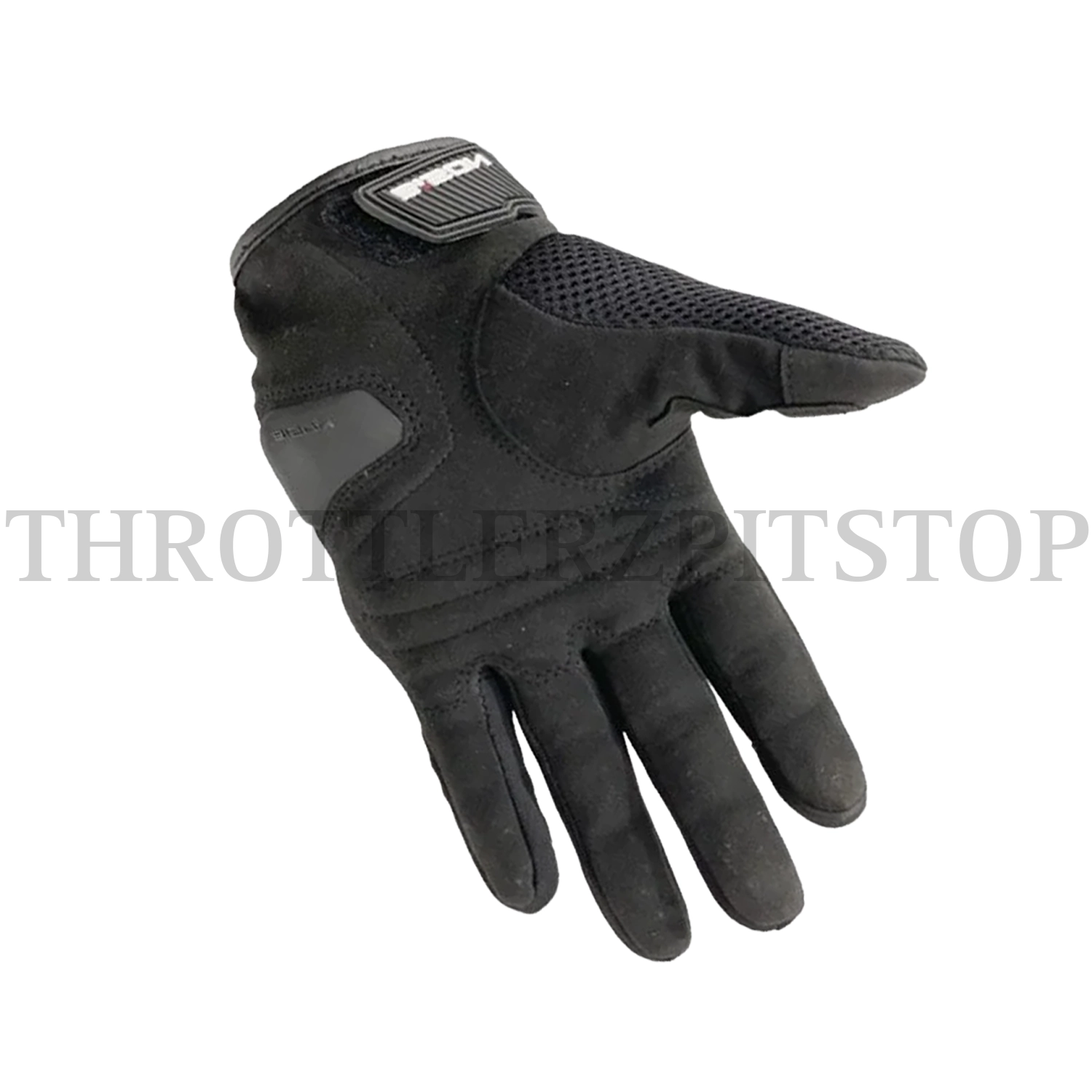 BISON ACER GLOVES : BLACK/RED - Image 3