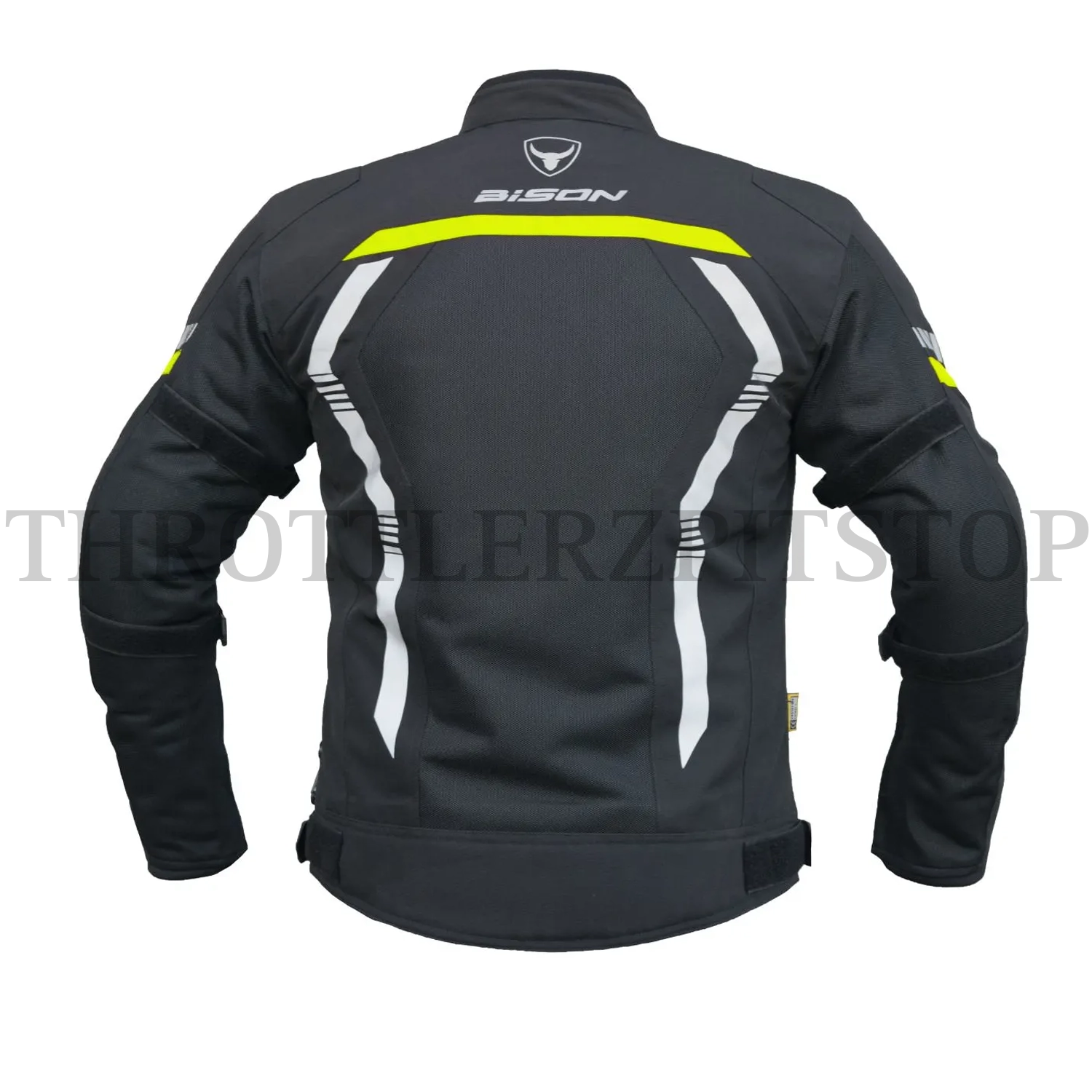 BISON AIR PRO JACKET : BLACK- NEON - Image 2