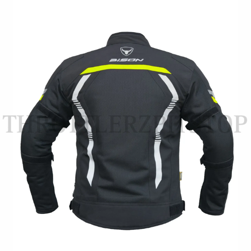 BISON PRO GEAR AIR PRO V.2 JACKET : NEON-GREEN-BLK - Image 4