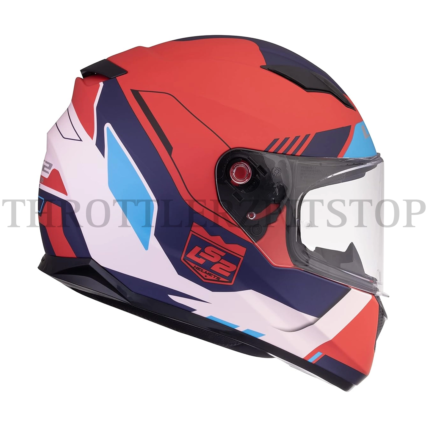 LS2 FF320 STREAM EVO XPLORER MATT WHITE RED :XL - Image 3