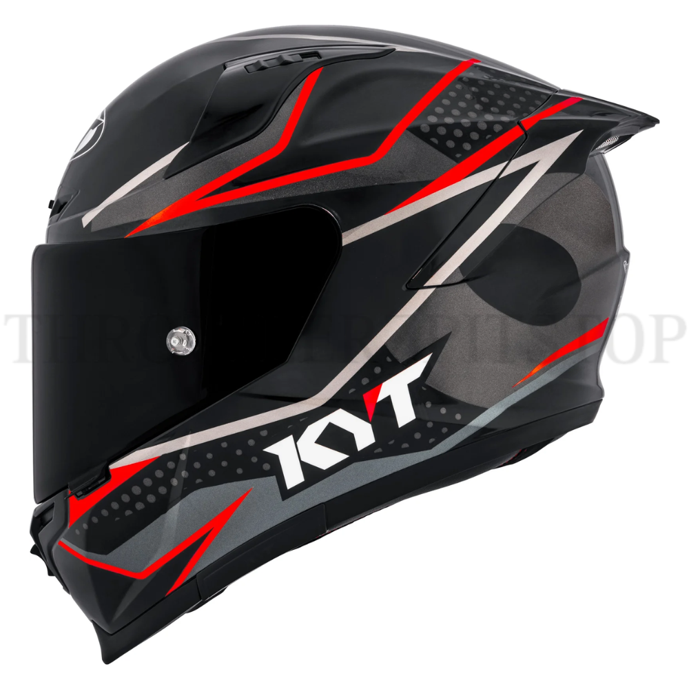 KYT STRIKER SV DAVO REPLCA RED FLUO
