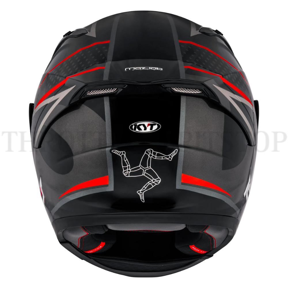KYT STRIKER SV DAVO REPLCA RED FLUO - Image 4