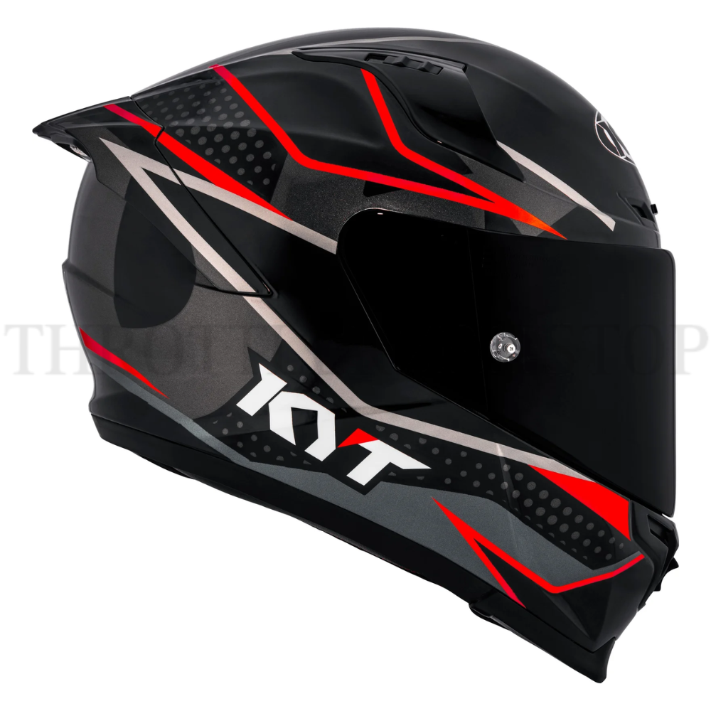 KYT STRIKER SV DAVO REPLCA RED FLUO - Image 3