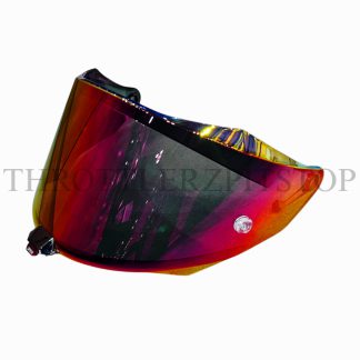 KYT R1R VISOR : IRIDIUM RED