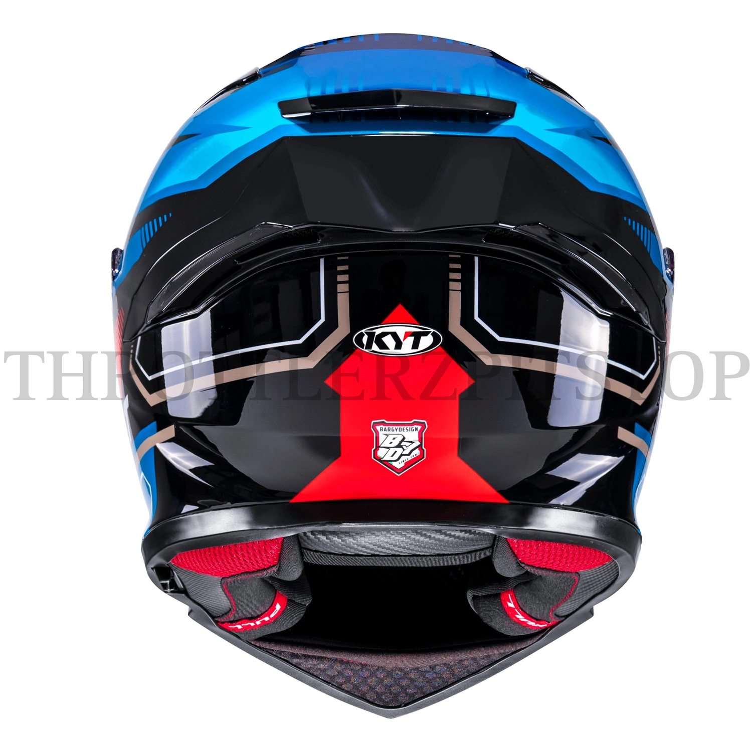 KYT R2R PRO PARSEC : BLACK/BLUE/RED - Image 3