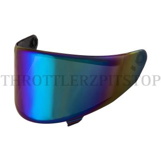 KYT STRIKER 2V VISOR :IRIDIUM BLUE