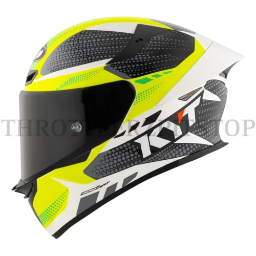 KYT TT REVO GEAR BLK/YELLOW