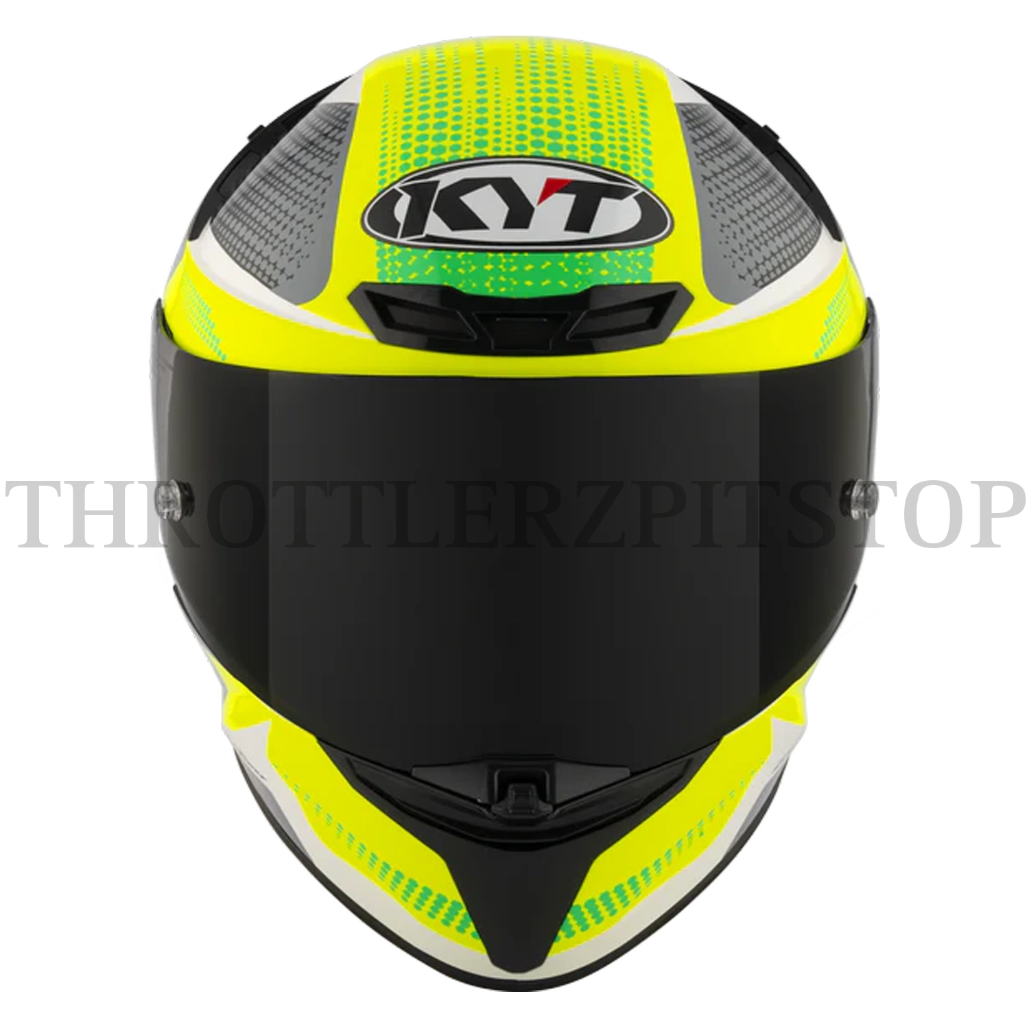 KYT TT REVO GEAR BLK/YELLOW - Image 2