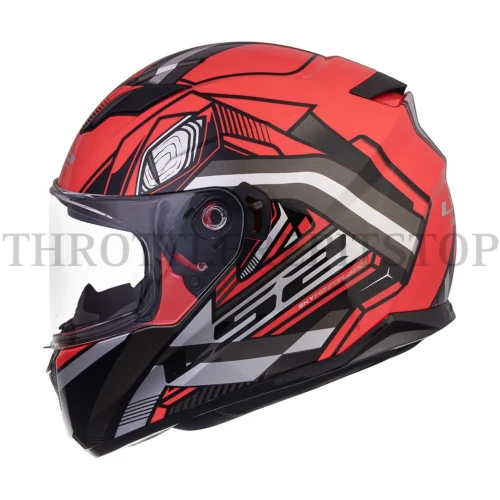 LS2 FF320 STREAM EVO REFLEX BLACK /RED: XL