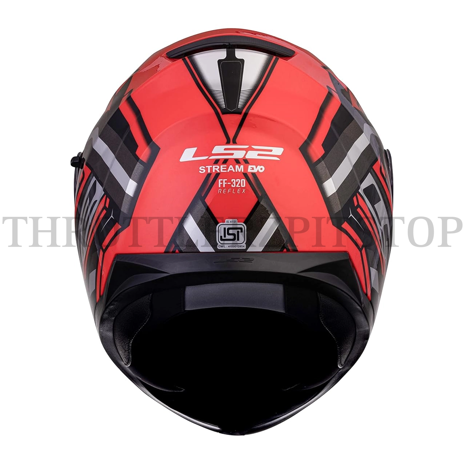LS2 FF320 STREAM EVO REFLEX BLACK /RED: XL - Image 4
