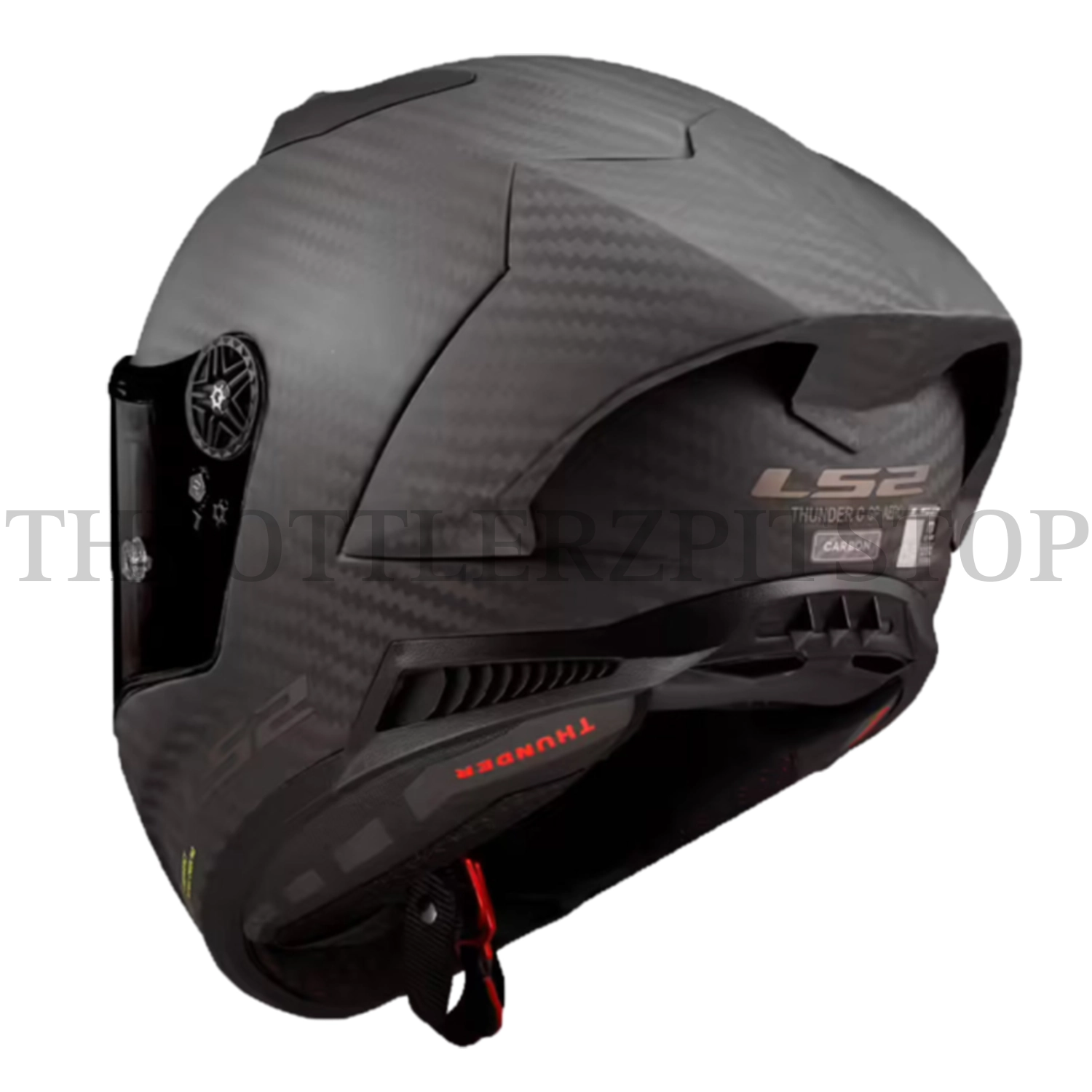LS2 FF805 THUNDER AERO SPOILER BLK - 06 - Image 3
