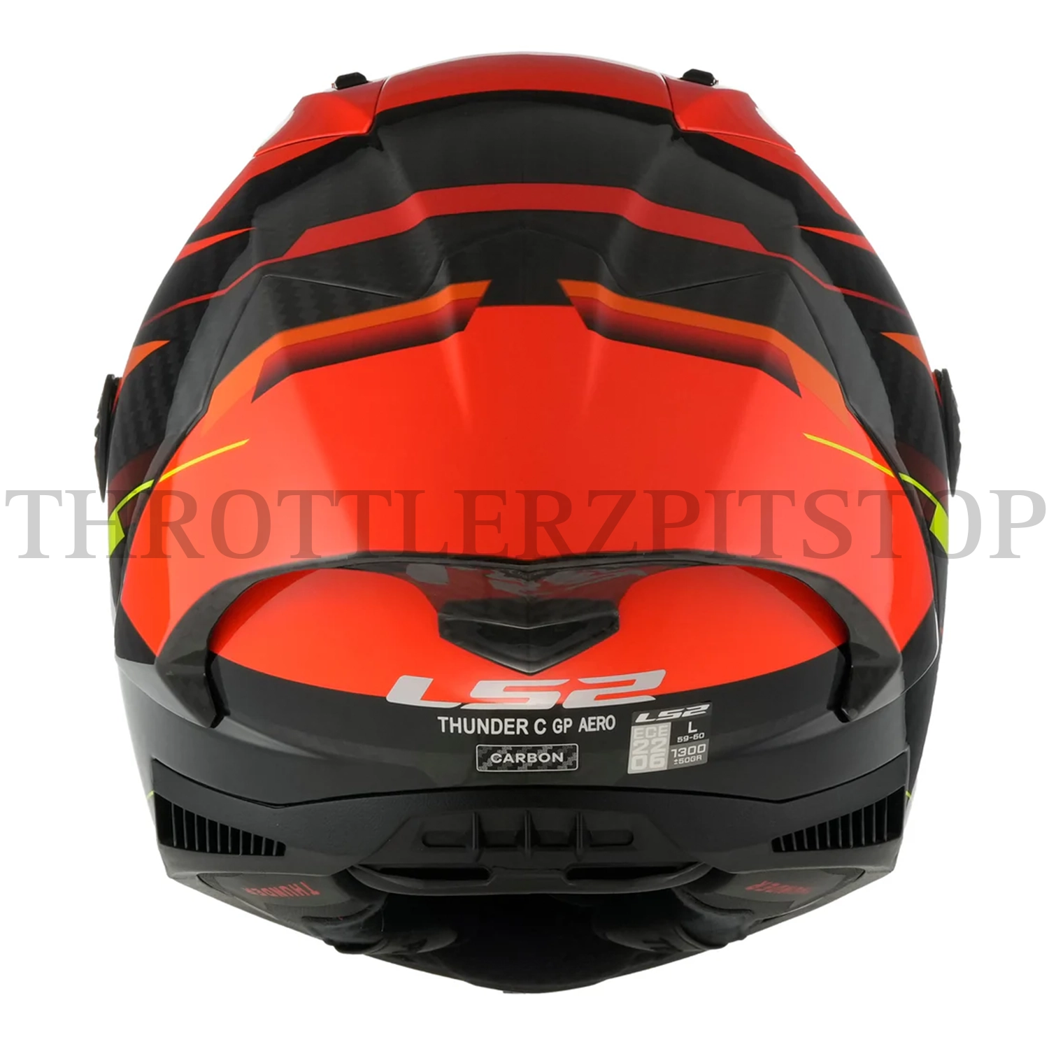 LS2 FF805 THUNDER C GP AERO FIRE RED BLACK - 06 - Image 4
