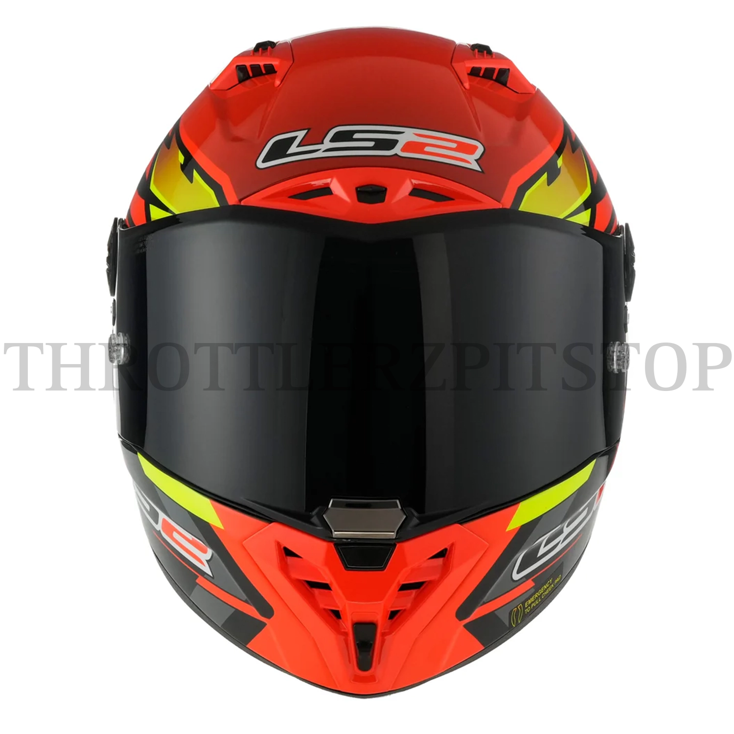 LS2 FF805 THUNDER C GP AERO FIRE RED BLACK - 06 - Image 2