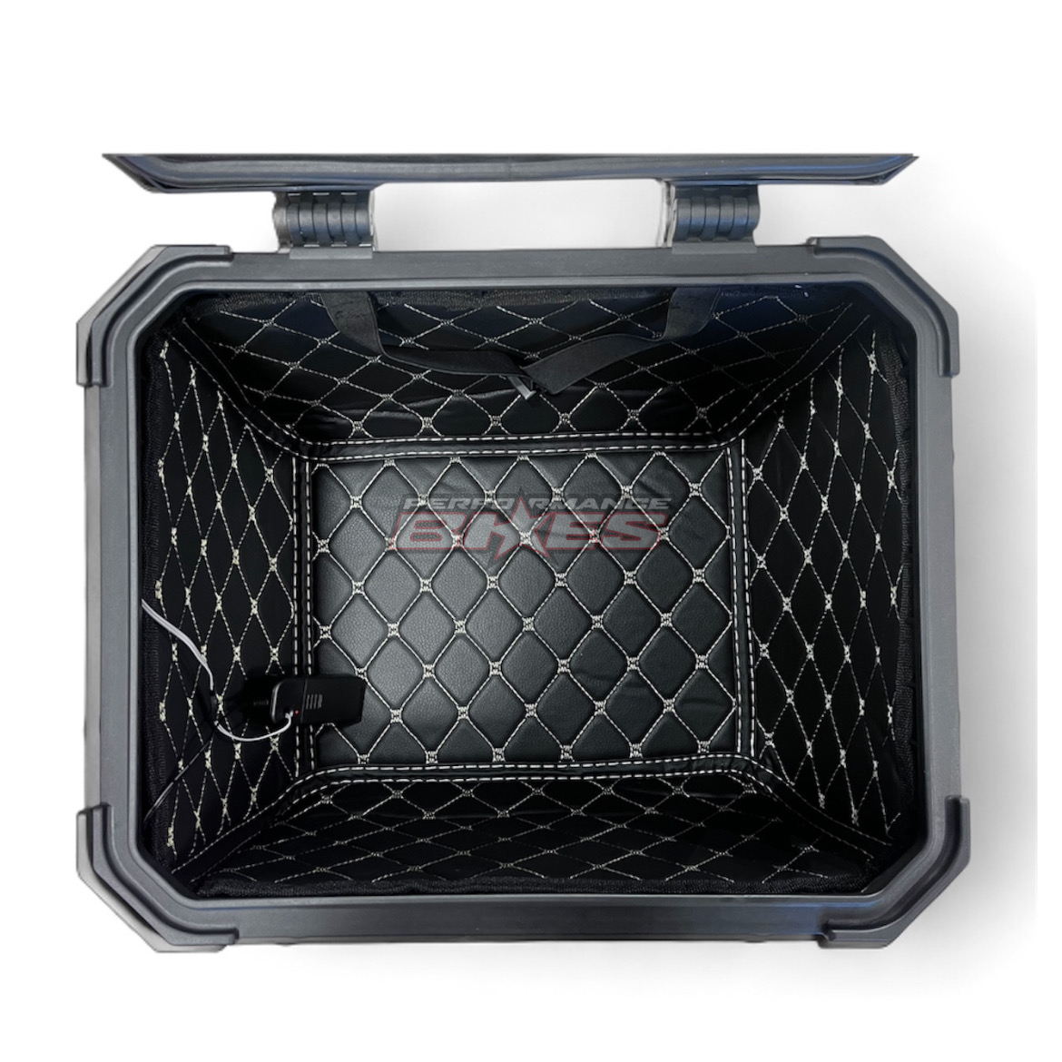 45L TOP PANNIER LOGO - RED - Image 2