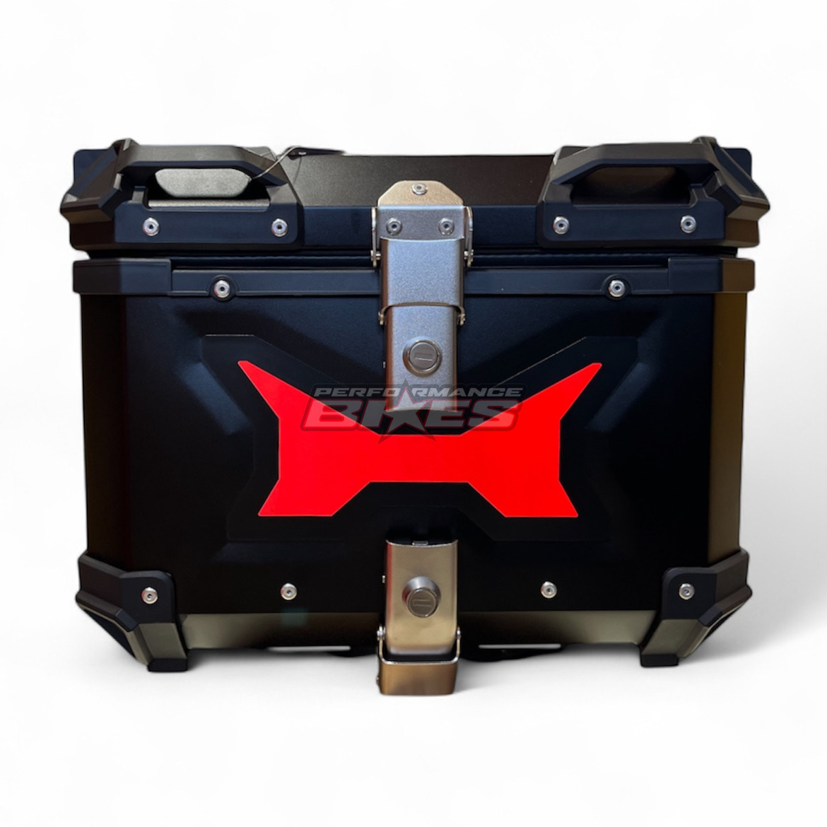 45L TOP PANNIER LOGO - RED