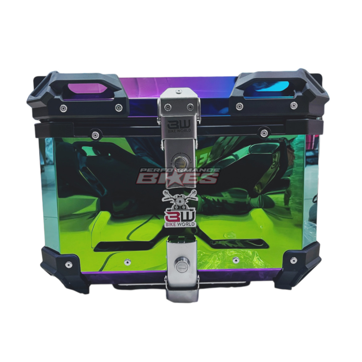 45L TOP PANNIER W/BACK REST COLOUR BW