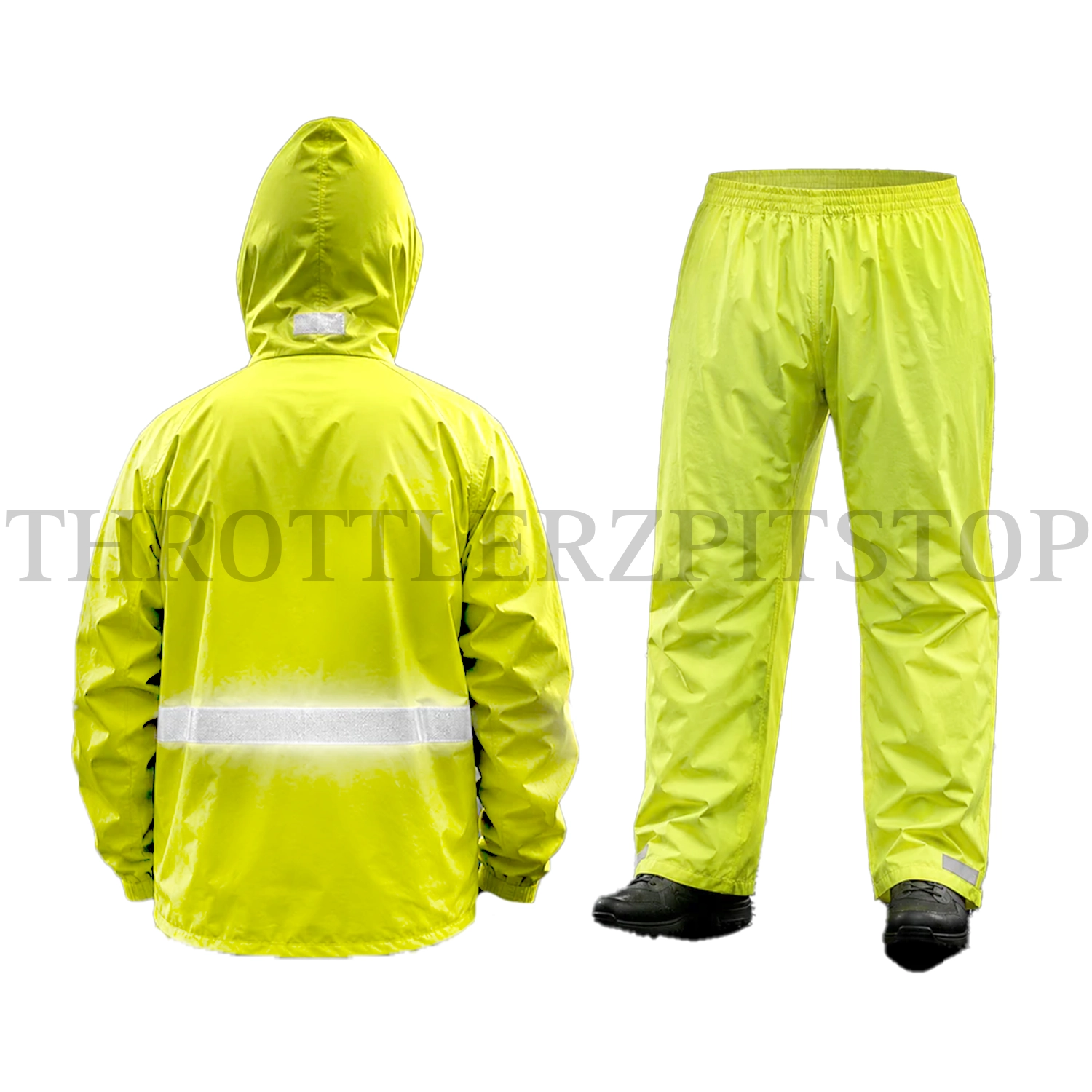66BHP STROM X RAIN COAT :NEON - Image 2