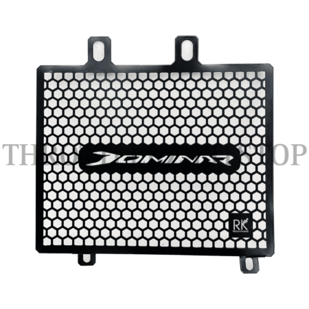 DOMI RADIATOR GUARD HONEY COMB BLK