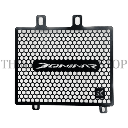 DOMI RADIATOR GUARD HONEY COMB BLK