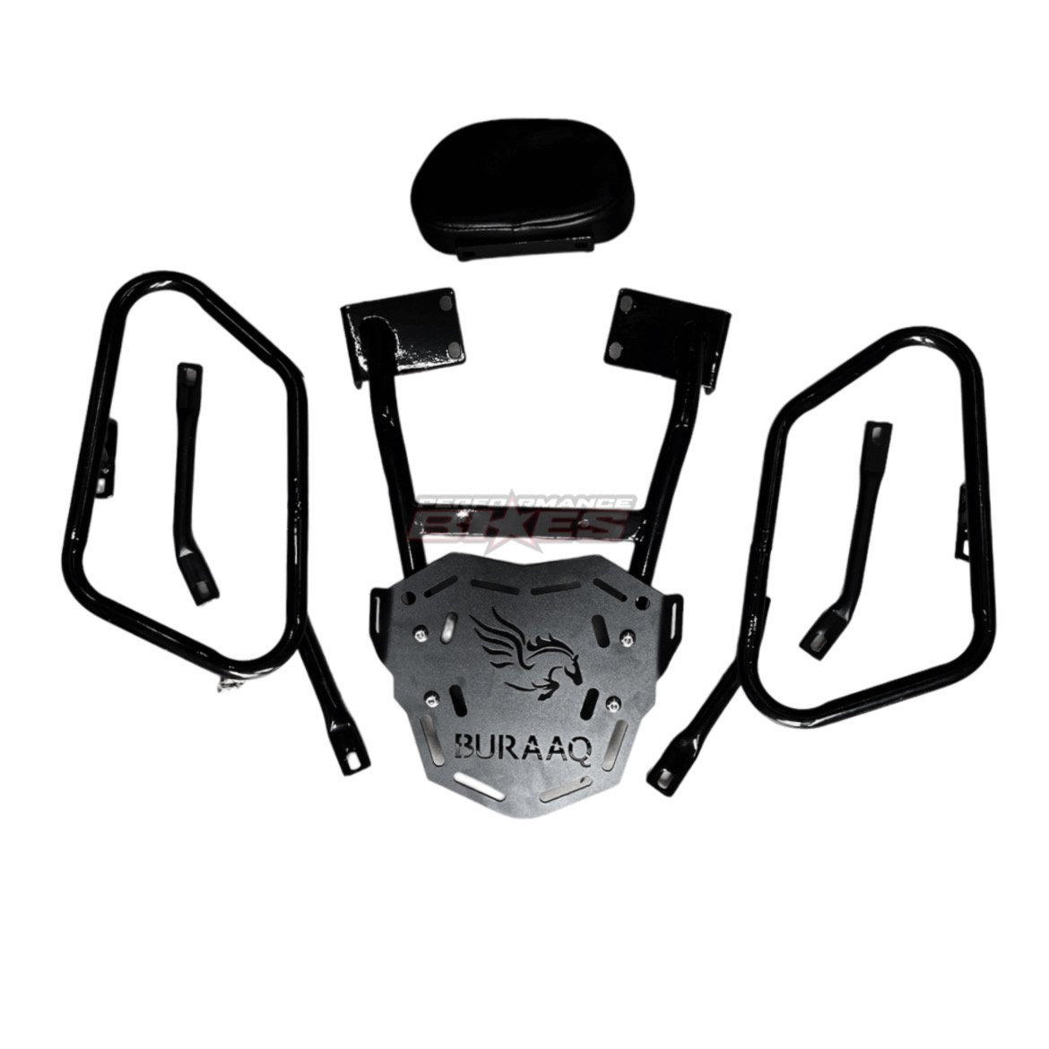 GIXXER TOPRACK W/BACKREST SADDLE STAY 27Q