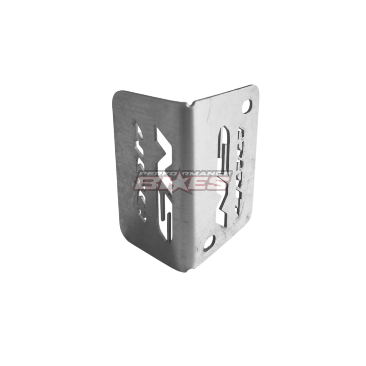 NS400 FRONT DISC OIL CAP:SILVER