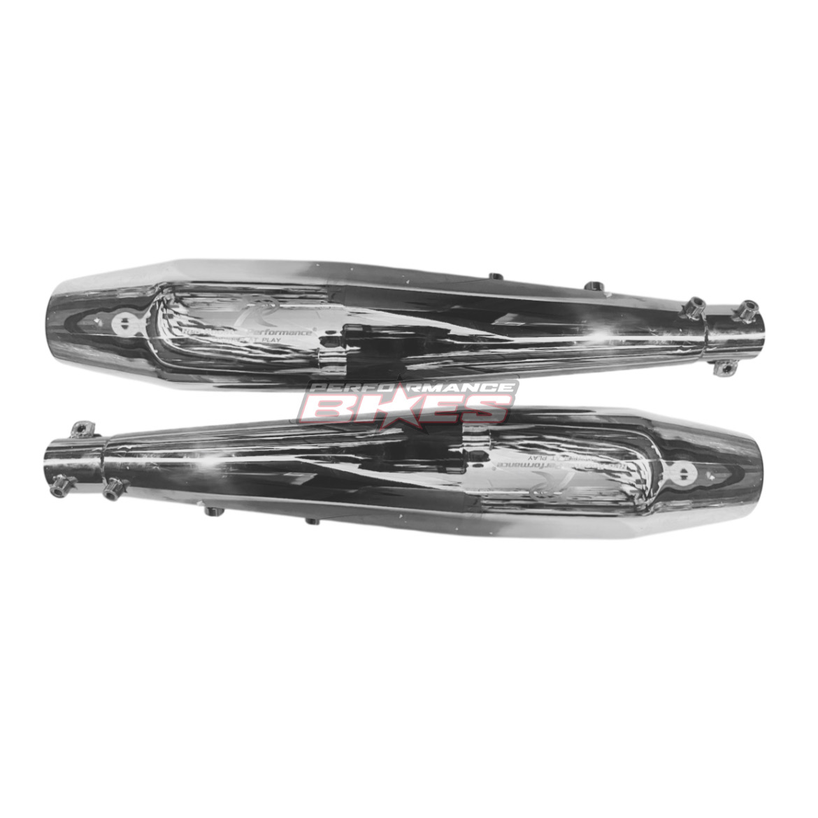 RE INTERCEPTOR RED ROOSTER EXHAUST MATT SLIVER 211B