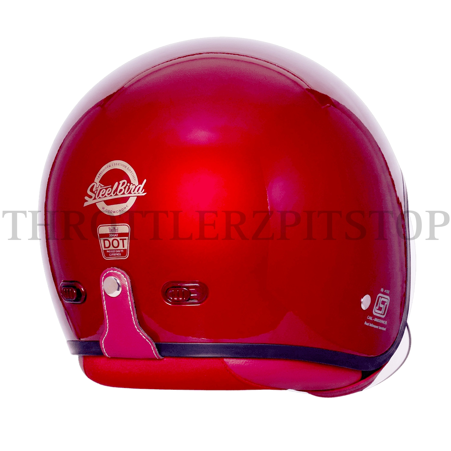 STEELBIRD VINTAGE 5.0 SBH 67 : CHERRY RED (GLOSSY) - Image 3