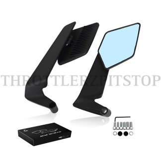 STEALTH NAKED MAX YOKE MOUNTED REAR VIEW MIRROR
