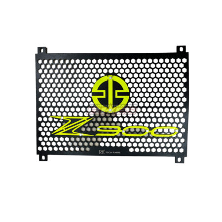 Z900 RADIATOR GUARD HONEY COMB: NEON TYPE 1