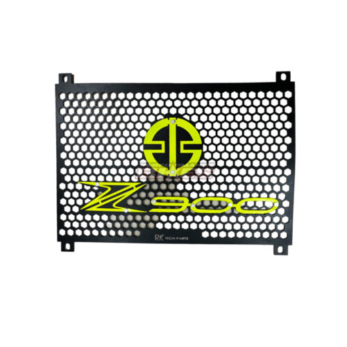 Z900 RADIATOR GUARD HONEY COMB: NEON TYPE 1